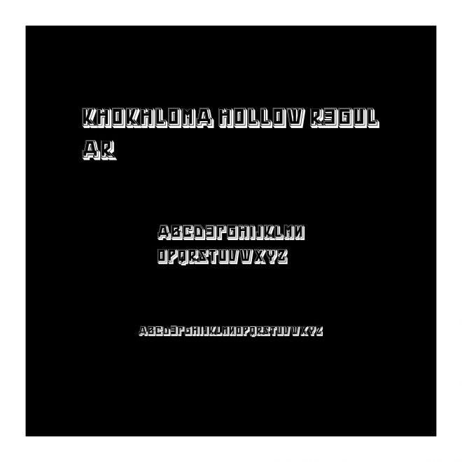 Khokhloma Hollow Regular