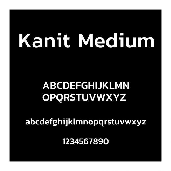 Kanit Medium