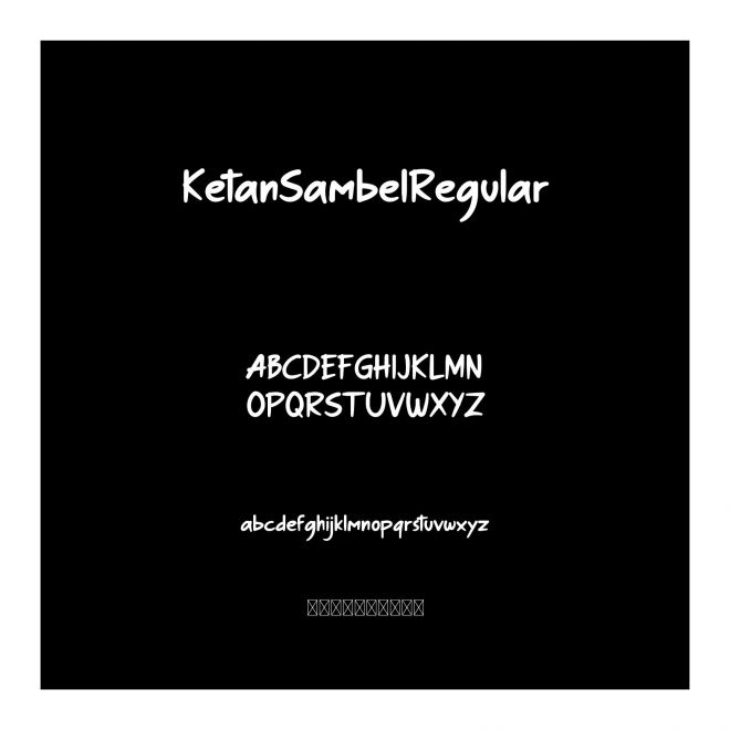 KetanSambelRegular