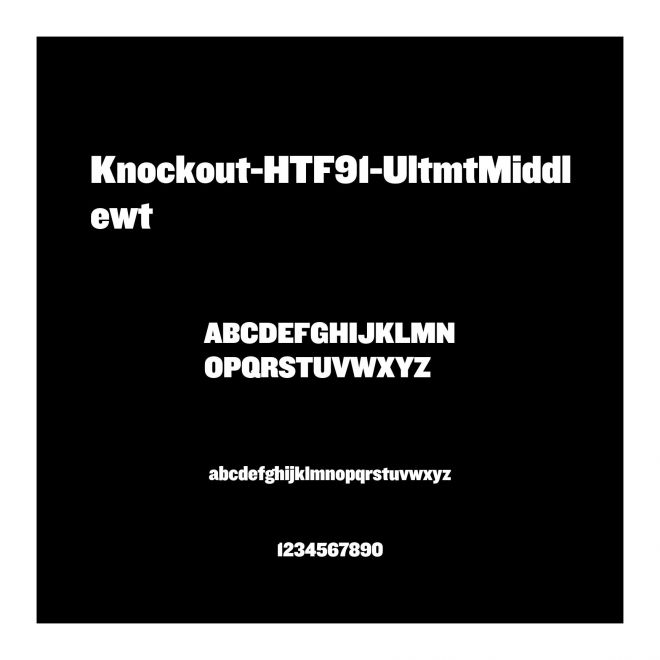 Knockout-HTF91-UltmtMiddlewt