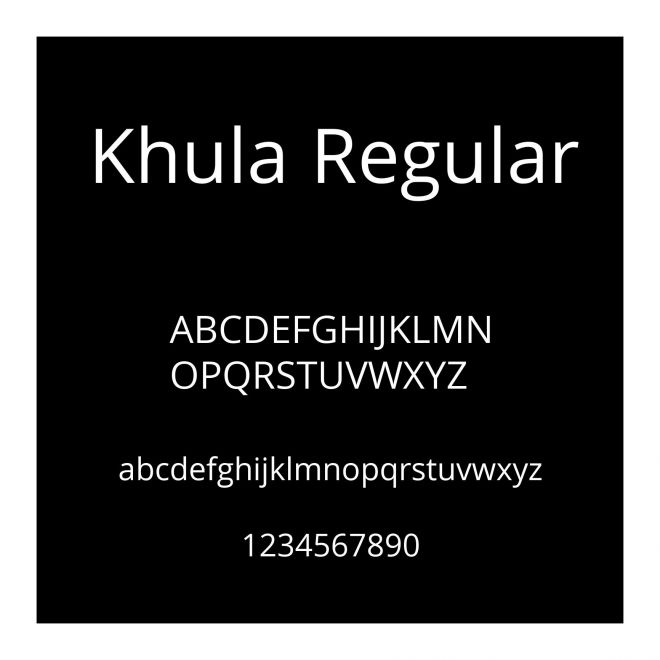 Khula Regular