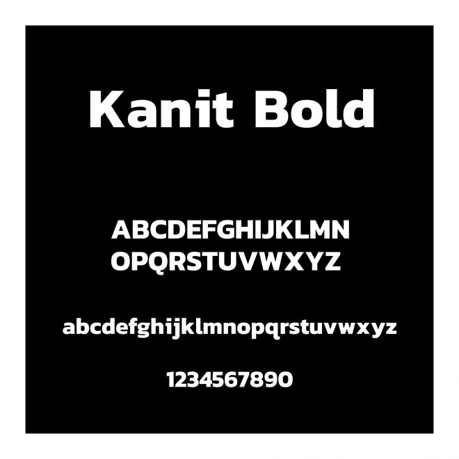 Kanit Bold