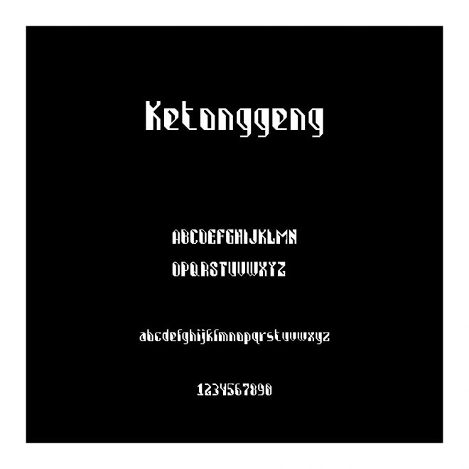 Ketonggeng