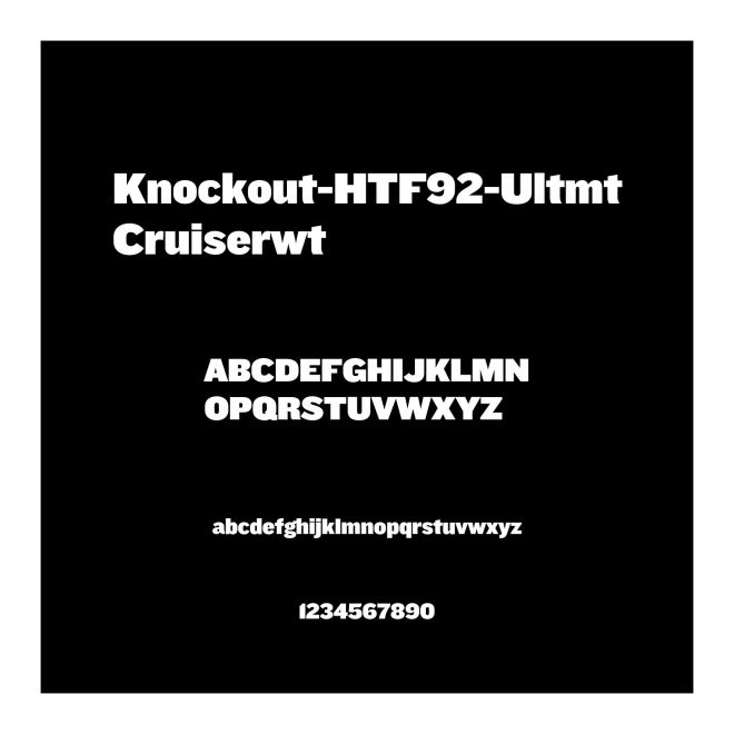 Knockout-HTF92-UltmtCruiserwt