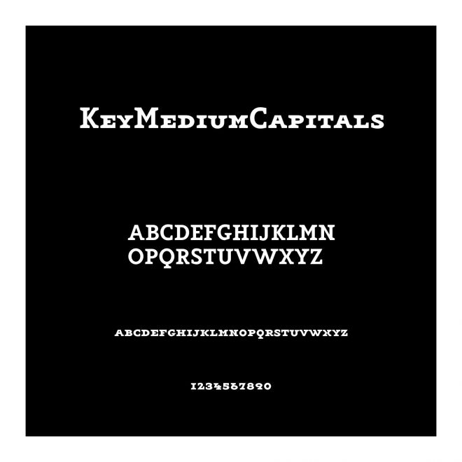 KeyMediumCapitals