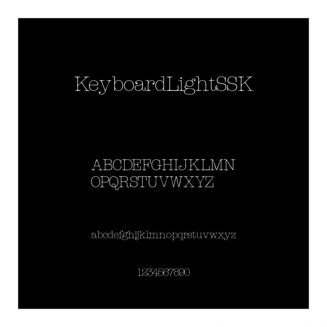 KeyboardLightSSK