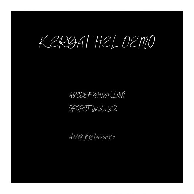 KERGATHEL DEMO