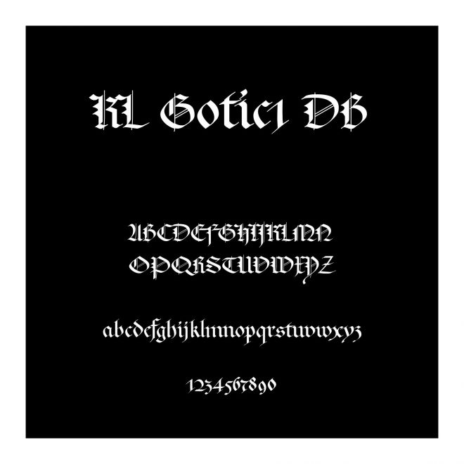 KL Gotic1 DB