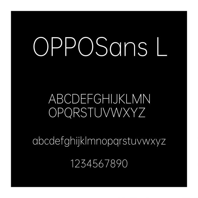 OPPOSans L