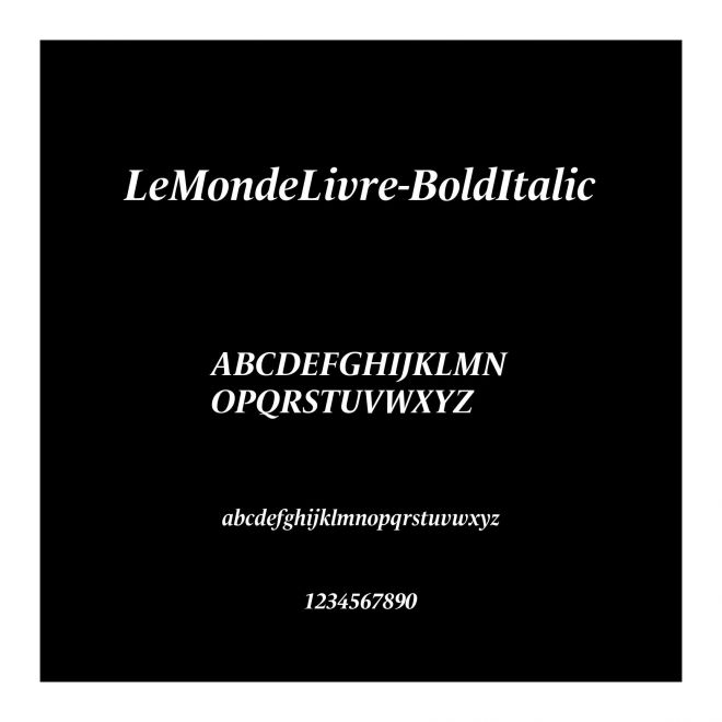 LeMondeLivre-BoldItalic