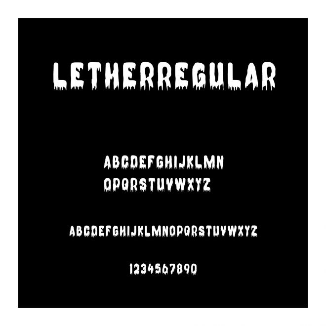 LETHERRegular