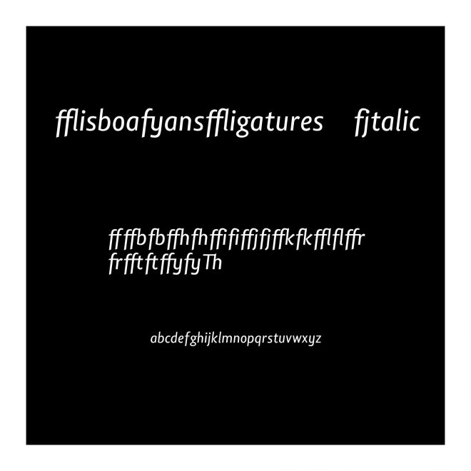 LisboaSansLigatures-Italic