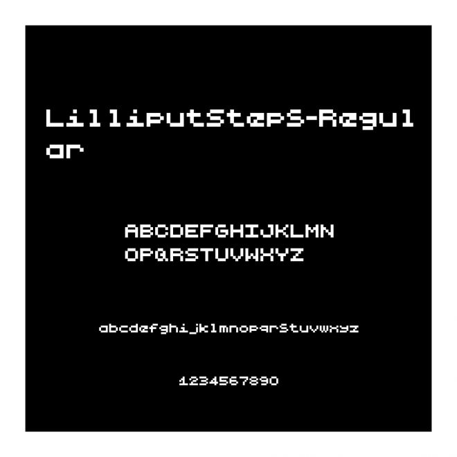 LilliputSteps-Regular