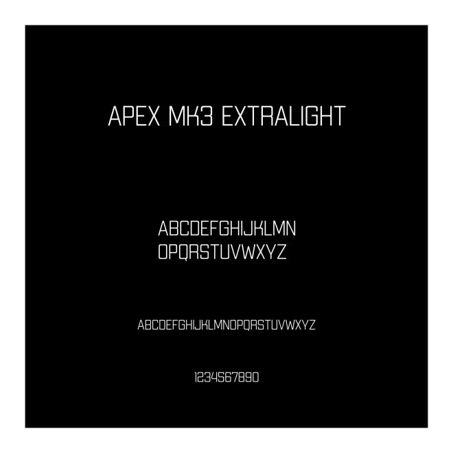 Apex Mk3 ExtraLight