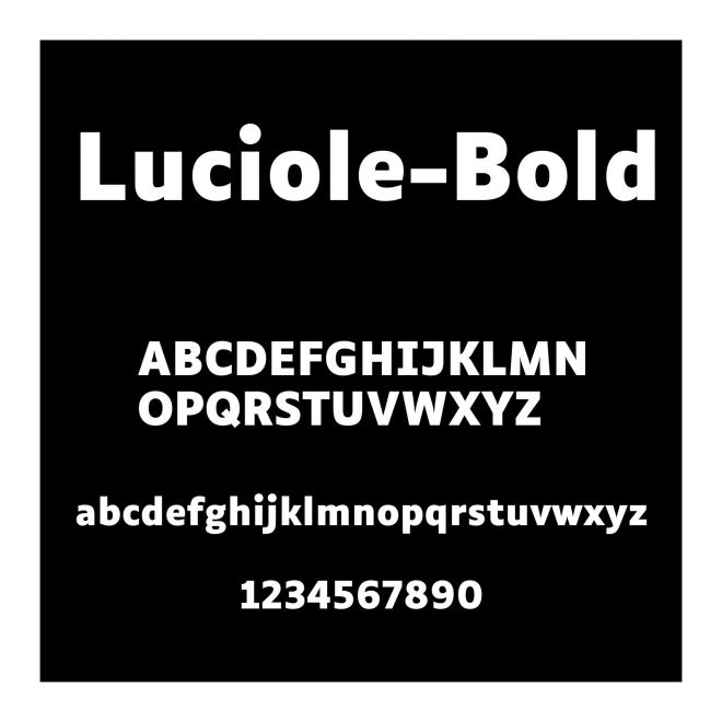 Luciole-Bold