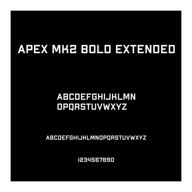 Apex Mk2 Bold Extended