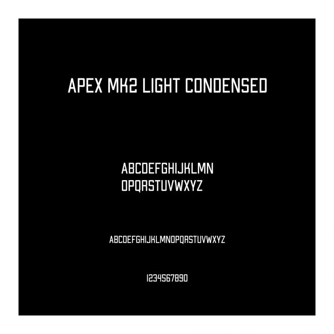Apex Mk2 Light Condensed