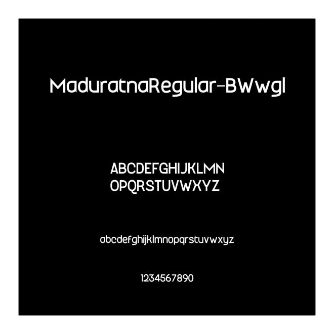 MaduratnaRegular-BWwgl