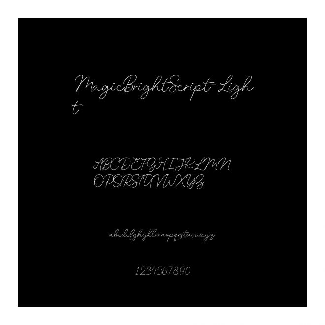 MagicBrightScript-Light