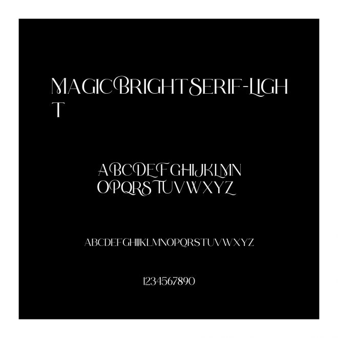 MagicBrightSerif-Light