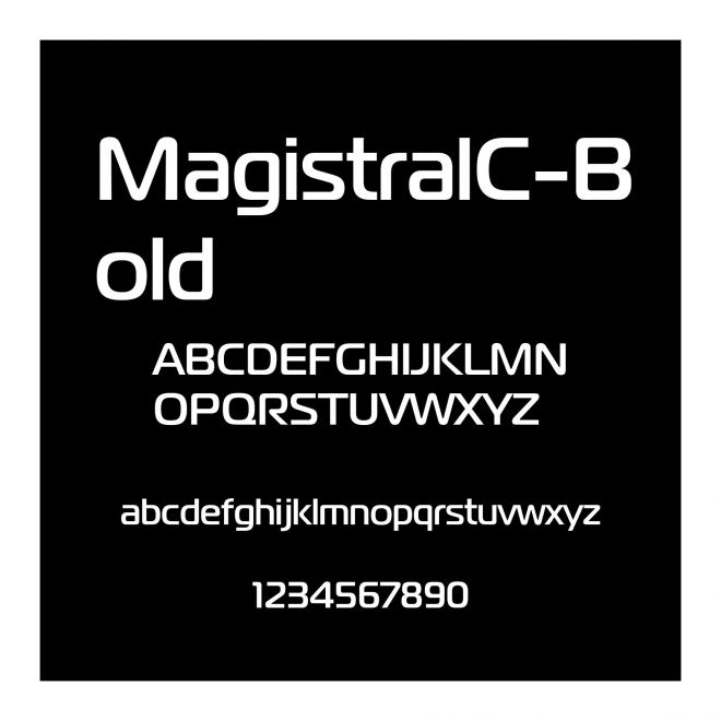MagistralC-Bold