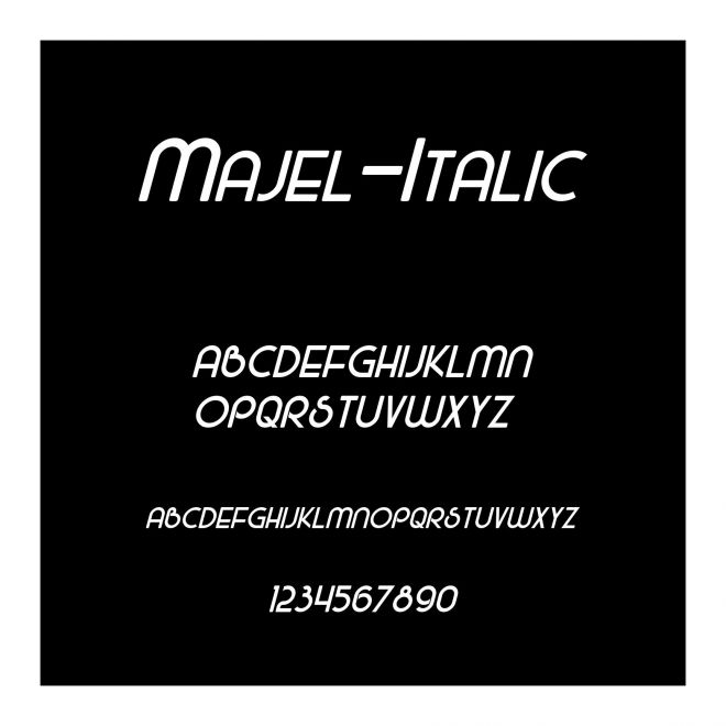 Majel-Italic