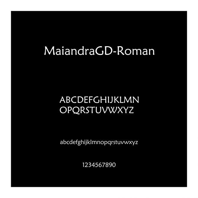 MaiandraGD-Roman