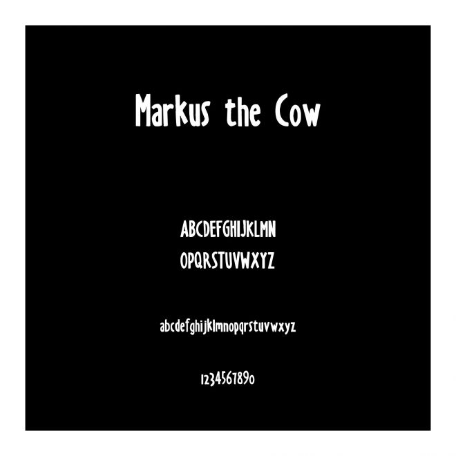Markus the Cow