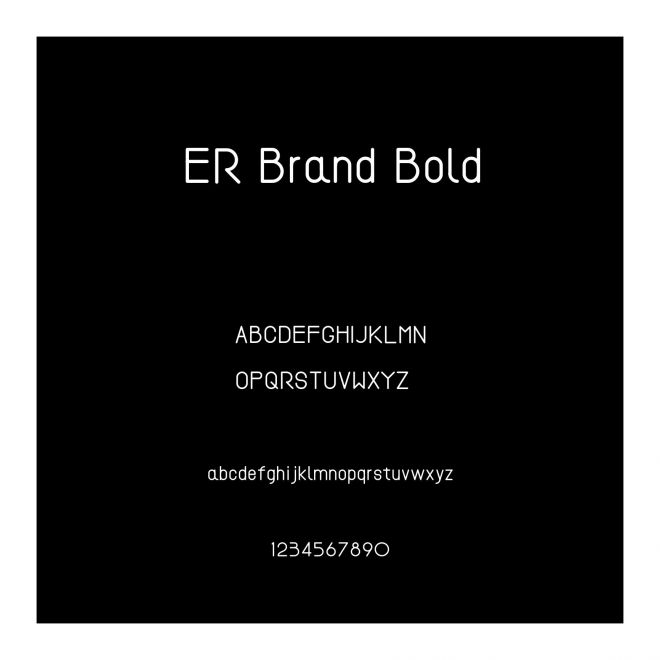 ER Brand Bold