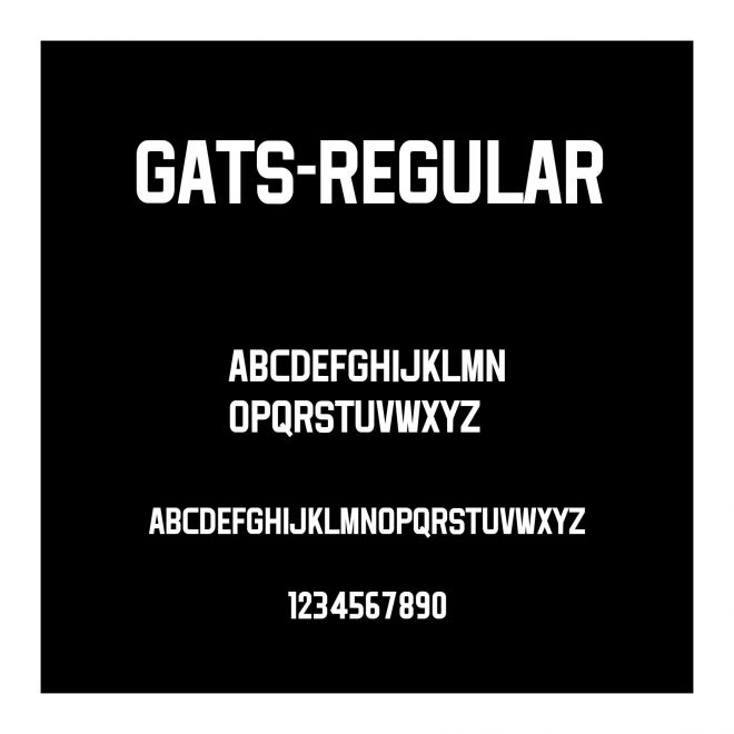 Gats-Regular
