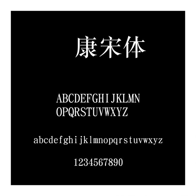 華康宋體
