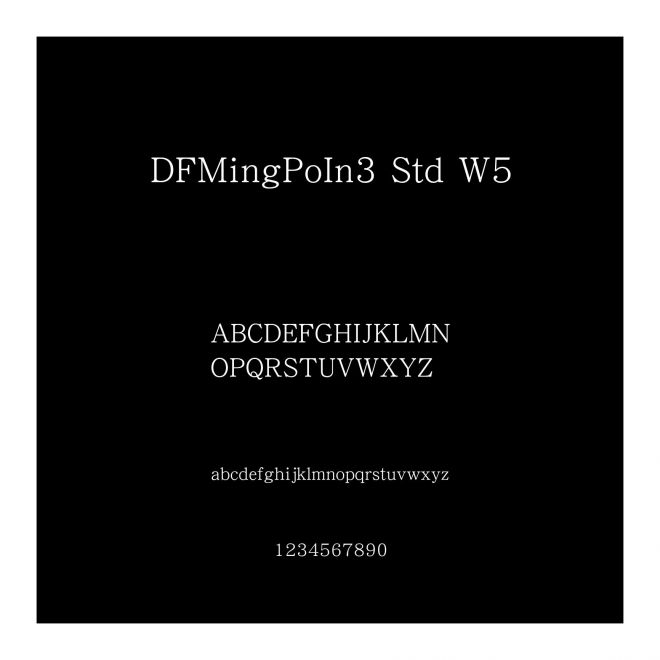DFMingPoIn3 Std W5