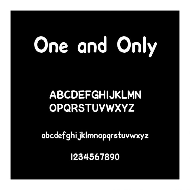 One and Only