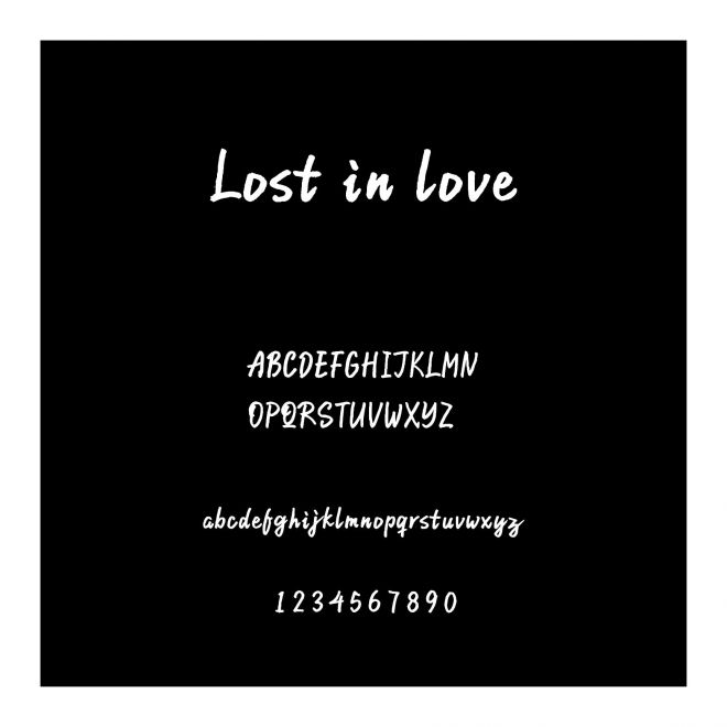 Lost in love