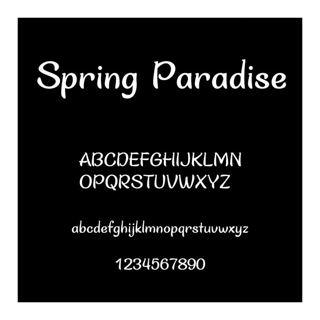 Spring Paradise