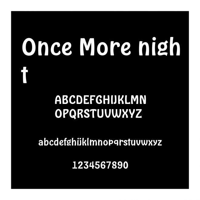 Once More night