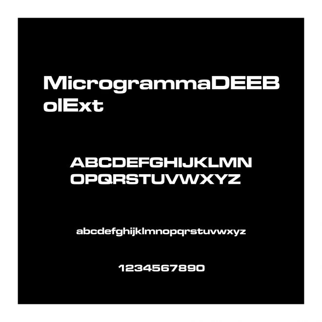 MicrogrammaDEEBolExt