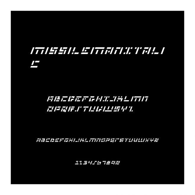 Missile Man Italic