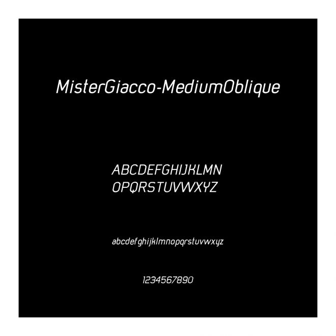 MisterGiacco-MediumOblique