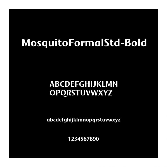 MosquitoFormalStd-Bold
