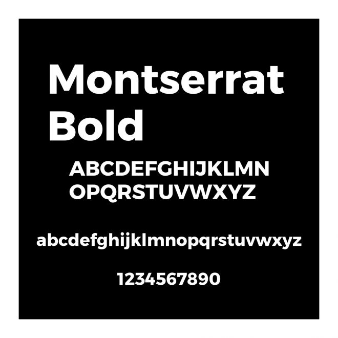Montserrat Bold