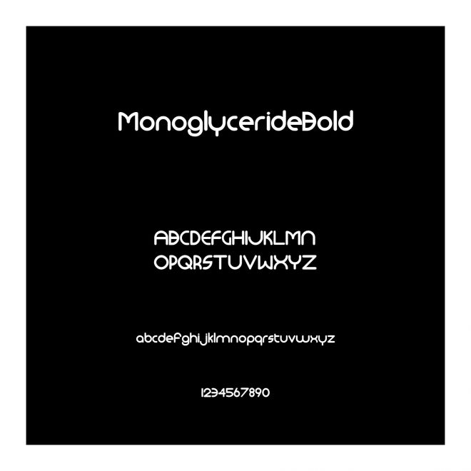 Monoglyceride Bold