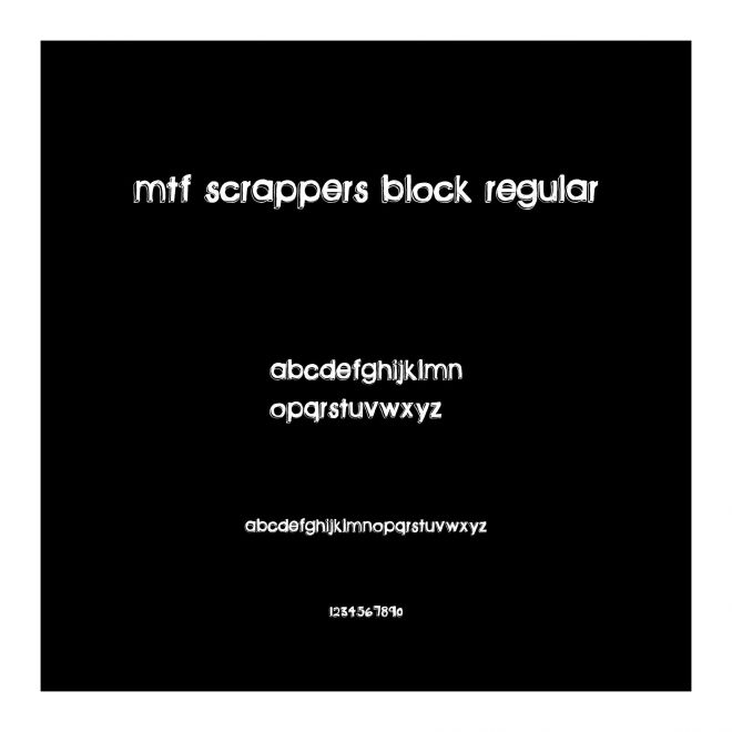 MTF Scrappers Block Regular