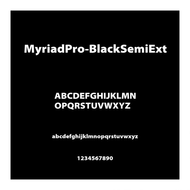 MyriadPro-BlackSemiExt