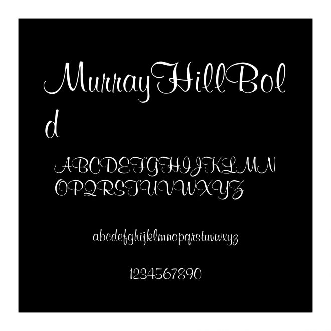 MurrayHillBold