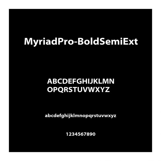 MyriadPro-BoldSemiExt