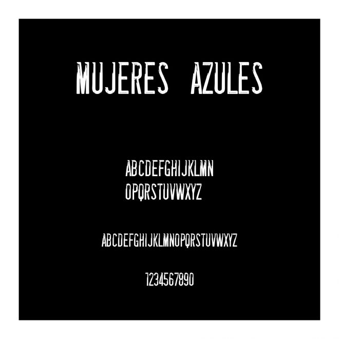 Mujeres  Azules