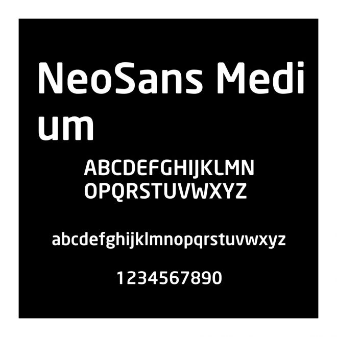 NeoSans Medium