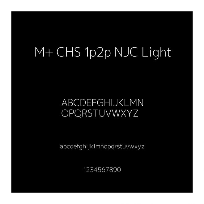 M+ CHS 1p2p NJC Light