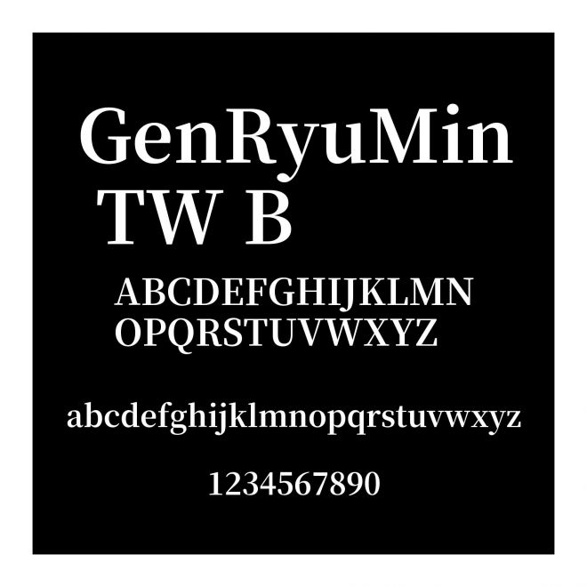 GenRyuMin TW B